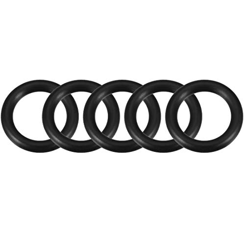 sourcing map 5 Stück O-Ringe Nitrilkautschuk Dichtung 20 mm x 30 mm x 5 mm Metrische Gummi Dichtungsring für Sahnespender Pumpe Schnellkupplung Ersatzdichtung Umfülladapter von sourcing map
