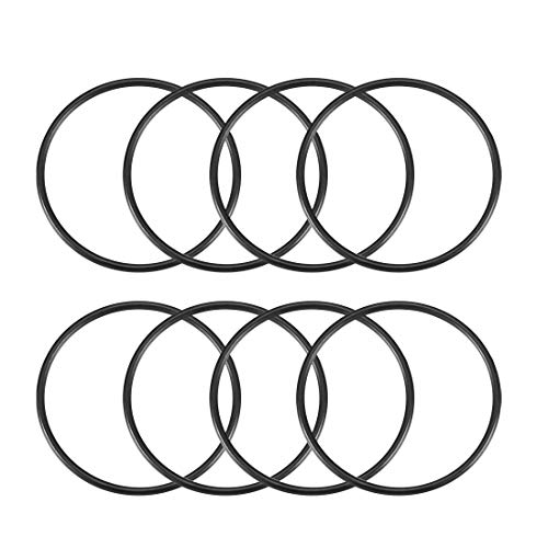 sourcing map Packung mit 8 Nitrilkautschuk O-Ringe 42mm OD 38mm ID 2mm Breite metrische Dichtung von uxcell