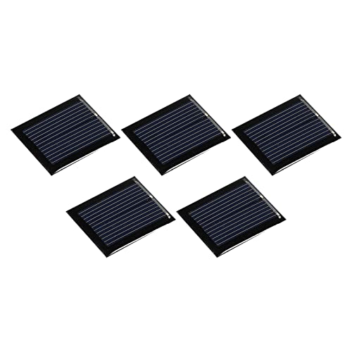 sourcing map Packung von 10 Sonnenkollektor Mini Solarpanel Zelle 1V 80mA 0.08W 30mm x 25mm für DIY Stromprojekt Solarstrom Versorgung Polykristallinem Silizium Batterie Bausatz sourcing map Packung von 10 Sonnenkollektor Mini Solarpanel Zelle 1V 80mA 0.08W 30mm x 25mm für DIY Stromprojekt Solarstrom Versorgung Polykristallinem Silizium Batterie Bausatz von sourcing map