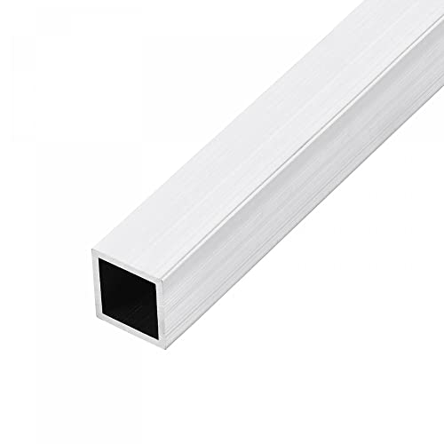sourcing map Quadrat Alu Rohr 25mmx25mmx1.5mmx300mm 6063 Alu für Haus Einrichtung Maschinen von sourcing map