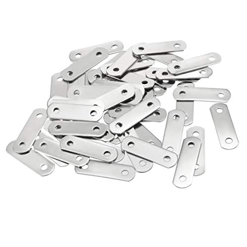 sourcing map Flachverbinder 34 mm x 10 mm Flachverbinder Edelstahl Lochplatte Lochblech für Holzstühle, Bücherregale, Bretter, Fenster, Möbel sourcing map Flachverbinder 34 mm x 10 mm Flachverbinder Edelstahl Lochplatte Lochblech für Holzstühle, Bücherregale, Bretter, Fenster, Möbel von sourcing map