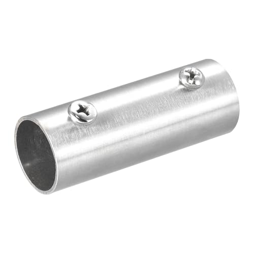sourcing map Rohrfitting 2-Weg 60mm 202 Edelstahl Querverbinder für 20mm/0.78" Handlauf sourcing map Rohrfitting 2-Weg 60mm 202 Edelstahl Querverbinder für 20mm/0.78" Handlauf von sourcing map