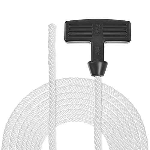 sourcing map Rückstoßstartseil mit Griff 6mm Durchm. 1,55m 5ft Nylon Zugschnur für 178F 186F Rasenmäher Trimmer Kettensäge Motorteil sourcing map Rückstoßstartseil mit Griff 6mm Durchm. 1,55m 5ft Nylon Zugschnur für 178F 186F Rasenmäher Trimmer Kettensäge Motorteil von sourcing map
