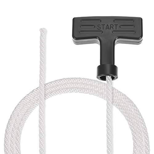 sourcing map Rückstoßstartseil mit Griff 4 mm Durchmesser 1,15m 3,7Fuß Polyester Zugschnur für 168F 170F Rasenmäher Trimmer Motorteil sourcing map Rückstoßstartseil mit Griff 4 mm Durchmesser 1,15m 3,7Fuß Polyester Zugschnur für 168F 170F Rasenmäher Trimmer Motorteil von sourcing map