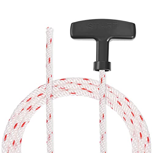 sourcing map Rückstoßstartseil mit Griff 5,5mm Durchm. 1,7m 5,5ft Polyester Zugschnur für 173F 188F 190F Rasenmäher Trimmer Motorteil sourcing map Rückstoßstartseil mit Griff 5,5mm Durchm. 1,7m 5,5ft Polyester Zugschnur für 173F 188F 190F Rasenmäher Trimmer Motorteil von sourcing map