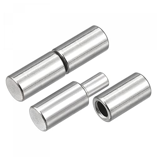 sourcing map Scharnierbolzen aus Edelstahl, 45 mm x 12 mm, Stecker auf Buchse, 201, für Metall, Heim, Tor, Fenster, 10 Paar sourcing map Scharnierbolzen aus Edelstahl, 45 mm x 12 mm, Stecker auf Buchse, 201, für Metall, Heim, Tor, Fenster, 10 Paar von sourcing map