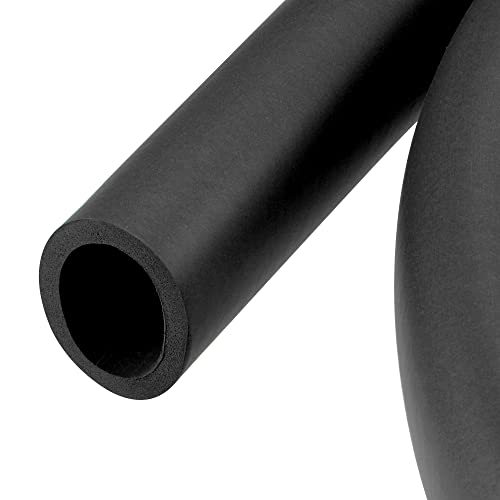 sourcing map Schaumstoff Handgriff Rohr Griff rutschfest für Fitness Werkzeug Griffstütze 28mm Innendmr. 5mm Wanddicke 1,5m schwarz von sourcing map