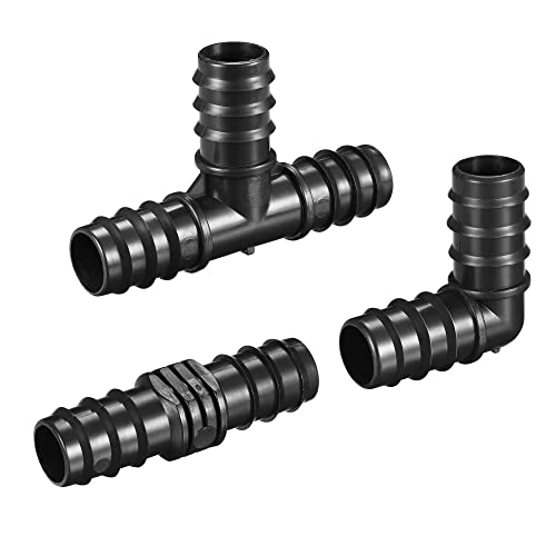 sourcing map Schlauchverbinder 24,5mm Stecknippel 21-24mm i.D. 6 Widerhaken 6 T-Stück 6 Bögen sourcing map Schlauchverbinder 24,5mm Stecknippel 21-24mm i.D. 6 Widerhaken 6 T-Stück 6 Bögen von sourcing map