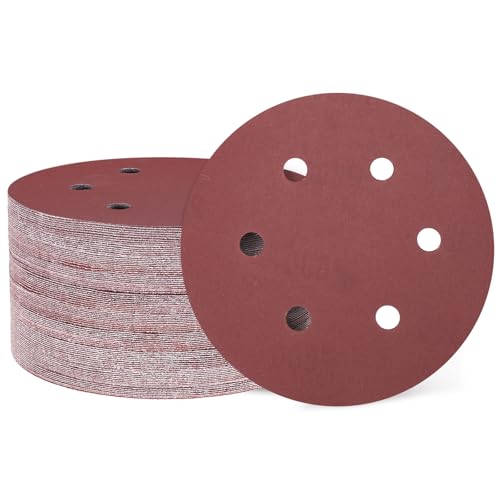 sourcing map Schleifscheiben, 150 mm, 6 Löcher, Körnung 800, Klett-Schleifpapier für Holzbearbeitung, Automobil, Metall, 100 Stück sourcing map Schleifscheiben, 150 mm, 6 Löcher, Körnung 800, Klett-Schleifpapier für Holzbearbeitung, Automobil, Metall, 100 Stück von sourcing map