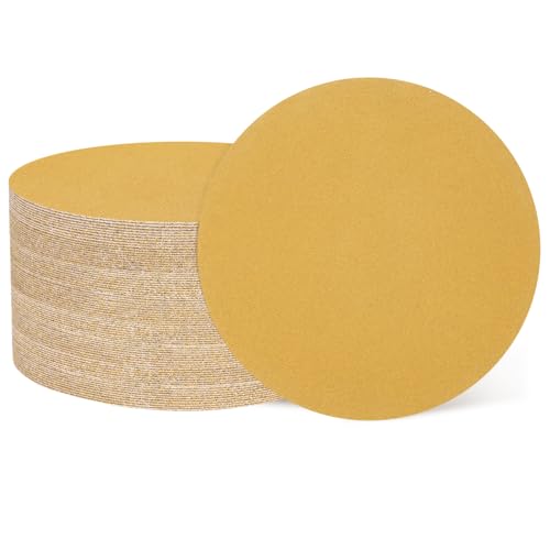 sourcing map Schleifscheiben, 150 mm, Körnung 150, Klett-Schleifpapier, für Holzbearbeitung, Automobil, Metall, Gold, 100 Stück sourcing map Schleifscheiben, 150 mm, Körnung 150, Klett-Schleifpapier, für Holzbearbeitung, Automobil, Metall, Gold, 100 Stück von sourcing map