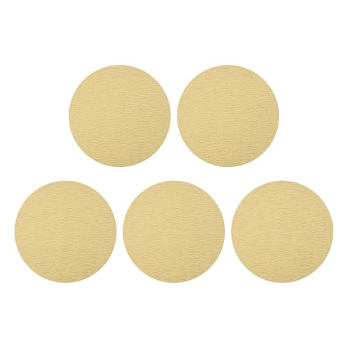 sourcing map Schleifscheiben, 230 mm, Körnung 120, Klett-Schleifpapier für Holzbearbeitung, Automobil, Metall, Gold, 5 Stück sourcing map Schleifscheiben, 230 mm, Körnung 120, Klett-Schleifpapier für Holzbearbeitung, Automobil, Metall, Gold, 5 Stück von sourcing map