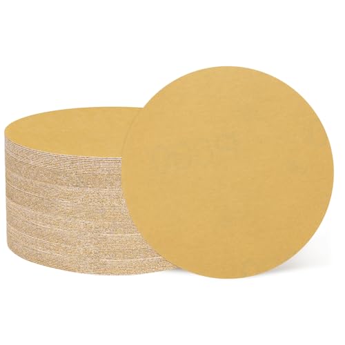 sourcing map Schleifscheiben, 50 mm, Körnung 400, Klett-Schleifpapier für Holzbearbeitung, Automobil, Metall, Gold, 100 Stück sourcing map Schleifscheiben, 50 mm, Körnung 400, Klett-Schleifpapier für Holzbearbeitung, Automobil, Metall, Gold, 100 Stück von sourcing map
