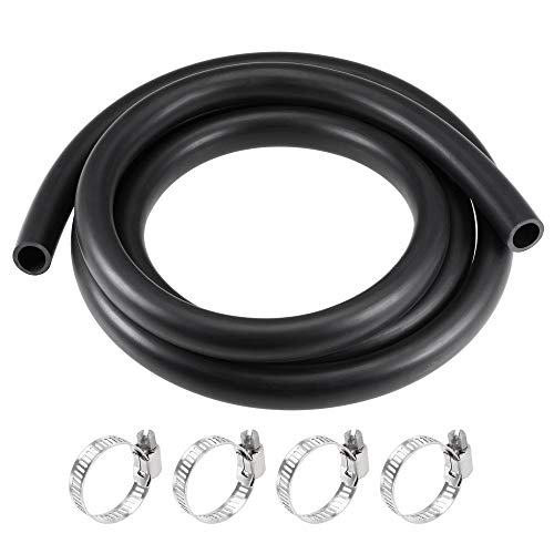 sourcing map Schmieröl Schlauch Wasserschlauch 16 mm Innendurchm. 21mm Außendurchm. 6.6 Fuß Gummi Schwarz, 4 Schellen sourcing map Schmieröl Schlauch Wasserschlauch 16 mm Innendurchm. 21mm Außendurchm. 6.6 Fuß Gummi Schwarz, 4 Schellen von sourcing map