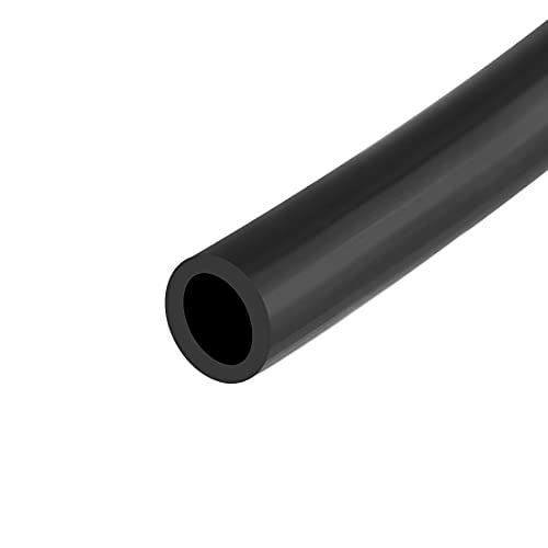 sourcing map Schmierölschlauch 5 mm Innendurchmesser x 8 mm Außendurchmesser 3,3 Fuß Wasserschlauch Schwarzer Gummischlauch von sourcing map