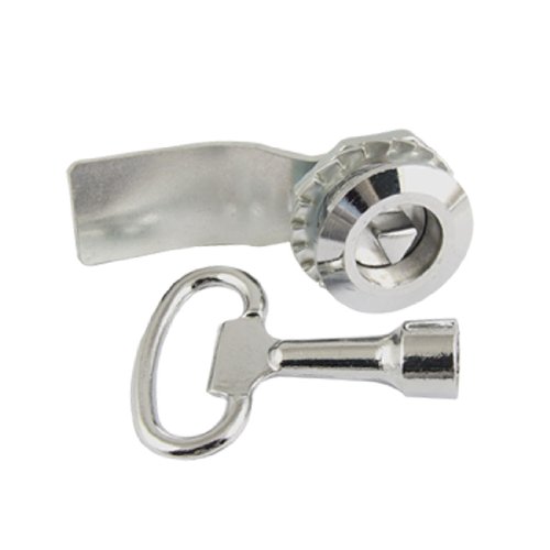 sourcing map Schrank 2 cm Stecker Gewinde Dreikant Einsatz Panel Lock w Key de von uxcell