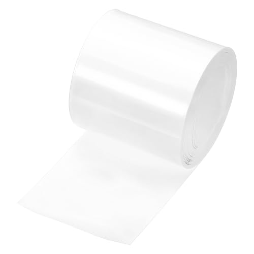 sourcing map Schrumpfschlauch aus PVC, 42 mm Durchmesser, 66 mm, flach, 5,5 m, weiß, gute Isolierung für Akkus, 5,5 m sourcing map Schrumpfschlauch aus PVC, 42 mm Durchmesser, 66 mm, flach, 5,5 m, weiß, gute Isolierung für Akkus, 5,5 m von sourcing map