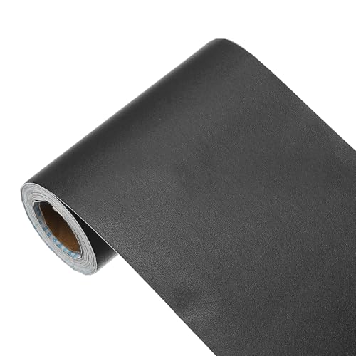 sourcing map Schwarze Tapete, zum Abziehen und Aufkleben, schwarzes Kontaktpapier, einfarbig, Vinyl, selbstklebend, dekorativ für Wandverkleidung, 500,4 x 9,9 cm sourcing map Schwarze Tapete, zum Abziehen und Aufkleben, schwarzes Kontaktpapier, einfarbig, Vinyl, selbstklebend, dekorativ für Wandverkleidung, 500,4 x 9,9 cm von sourcing map