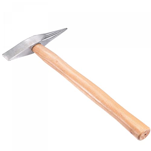 sourcing map Schweißhammer Schlaghammer Hefthammer Elektrikerhammer mit Holzgriff für Entfernen Reparieren 10 Oz von sourcing map
