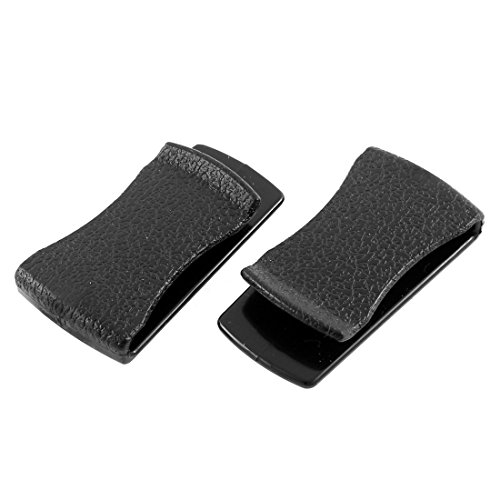 sourcing map Selbstklebende Auto Haken Karte Clip Halterung Schwarz 2 de von uxcell
