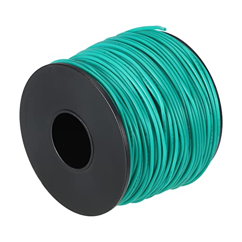 sourcing map Silikon Draht 24AWG Grün Spule 75m Elektrisch Verzinntes Kupfer Standard Hochtemperatur Anschluss Kabel für Auto Modell Manipulatoren Elektrogeräte Bastler von sourcing map