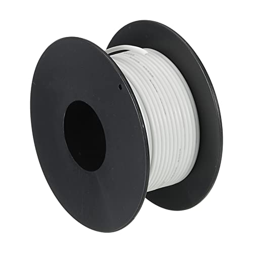 sourcing map 26AWG Elektrischer Draht 15 Meter Stromkabel 0,13 mm² Verzinntes Kupferkabel, Kfz Kabel Hohe Temperatur Litzenkabel Erdkabel Verlängerungskabel Klingeldraht für Kabelkanal, Weiß sourcing map 26AWG Elektrischer Draht 15 Meter Stromkabel 0,13 mm² Verzinntes Kupferkabel, Kfz Kabel Hohe Temperatur Litzenkabel Erdkabel Verlängerungskabel Klingeldraht für Kabelkanal, Weiß von sourcing map
