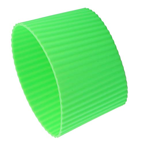 sourcing map Silikon Haushalt Hitzebeständig Anti Rutschfest Glasflasche Becher Schalen Hülsen Schutz Abdeckung Grün sourcing map Silikon Haushalt Hitzebeständig Anti Rutschfest Glasflasche Becher Schalen Hülsen Schutz Abdeckung Grün von uxcell