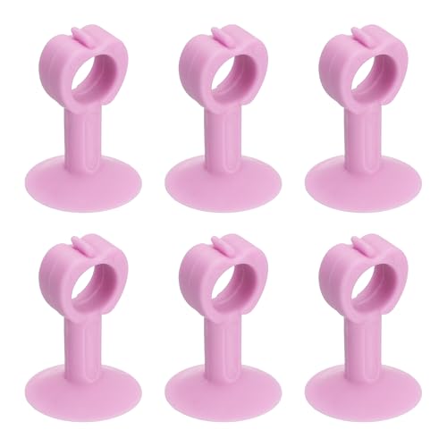 sourcing map Silikon-Türgriff-Stopper, Saugnapf, Türstopper, Wandschutz, ohne Bohren, Anti-Kollisions-Türgriff-Stoßfänger für Schlafzimmer, Badezimmer, Büromöbel, Rosa, 5,6 x 3,3 cm, 6 Stück sourcing map Silikon-Türgriff-Stopper, Saugnapf, Türstopper, Wandschutz, ohne Bohren, Anti-Kollisions-Türgriff-Stoßfänger für Schlafzimmer, Badezimmer, Büromöbel, Rosa, 5,6 x 3,3 cm, 6 Stück von sourcing map