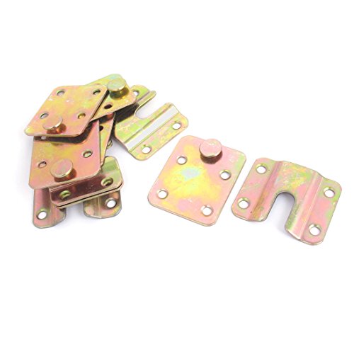 sourcing map Sofa Möbel Hardware Interlock Anschluss Haken Bett Scharnier 5 Sets de von uxcell