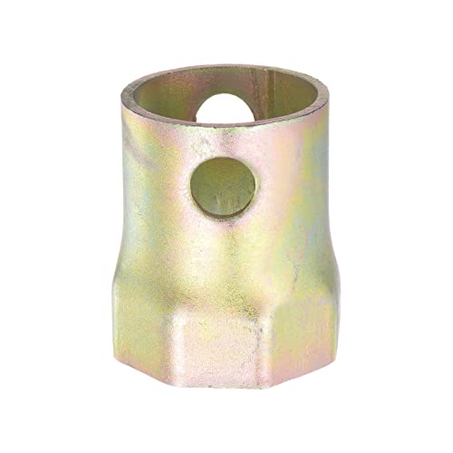 sourcing map Spindelmutter Stecknuss 75 mm 8-Punkt Radlager Kontermutter Stecknuss von sourcing map