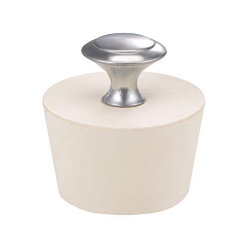 sourcing map Stopper Stöpsel Schwimmbad Überwintern Plug Gummi 43mm-52mm, 1 Pack für Rohrloch von sourcing map