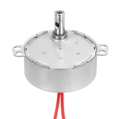 sourcing map Synchronmotor, AC12V 50/60Hz 10-12RPM CW/CCW 4W Low Speed Slow Rotating Turnable Motor for Electric Fan, Heater, Art Projects sourcing map Synchronmotor, AC12V 50/60Hz 10-12RPM CW/CCW 4W Low Speed Slow Rotating Turnable Motor for Electric Fan, Heater, Art Projects von sourcing map