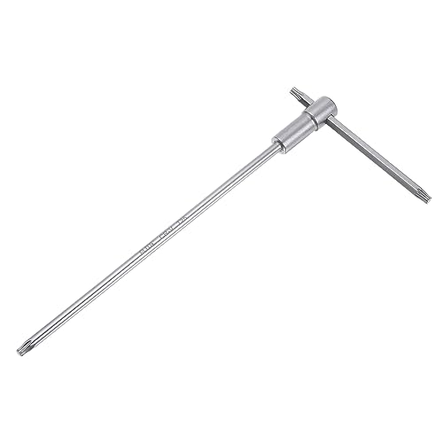 sourcing map T25 Gleitender T-Griff Torx Sternschlüssel für Schnelldreher CR-V Stahl sourcing map T25 Gleitender T-Griff Torx Sternschlüssel für Schnelldreher CR-V Stahl von sourcing map