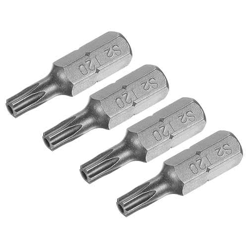 sourcing map Torx-Bits 1/4-Zoll Sechskantschaft 25mm Länge Magnetischer Schraubendreher T20 Schraubendreher-Bit S2 Legierter Stahl 4 Stück sourcing map Torx-Bits 1/4-Zoll Sechskantschaft 25mm Länge Magnetischer Schraubendreher T20 Schraubendreher-Bit S2 Legierter Stahl 4 Stück von sourcing map