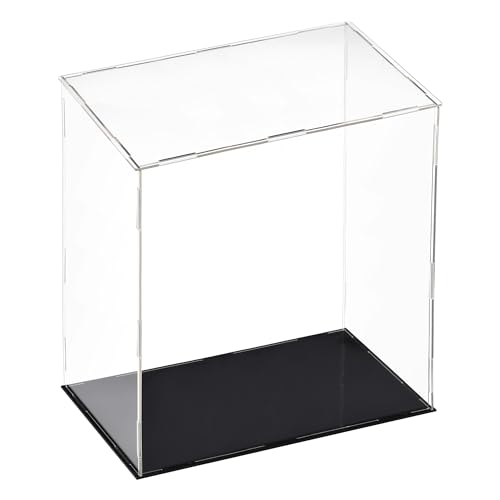 sourcing map Transparente Vitrine, staubdicht, aus Acryl, 25 x 15 x 30 cm von sourcing map