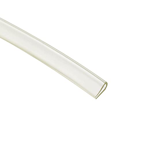 sourcing map Trim Seal, PVC U-Seal Channel Edge Protector Sheet, Fits 1.5-2mm Rand 5Meters/16.4Ft Länge, 0.24" Höhe Transparent von sourcing map
