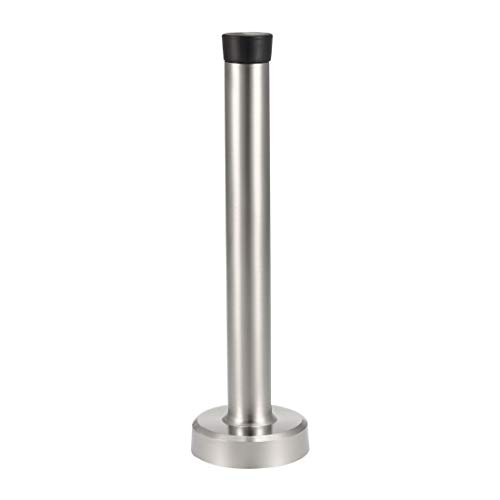 sourcing map Türanschlag Wandpuffer am Wand Montiert mit Gummi Puffer 201 Edelstahl 150mm Hoch von sourcing map