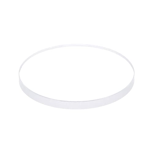sourcing map Uhr Klare Kristall Linsenglas 30mm Durchm. 2.5mm Dick Runde Flache Mineral Hohe Durchlässigkeit Uhr Glas Ersatz für Uhrmacher Reparatur von sourcing map