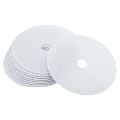 sourcing map Universal-Abluftfilter für Wäschetrockner, Baumwolle, 235 x 33 mm, Weiß, Ersatz-Filter, 10 Stück von sourcing map