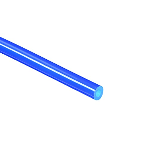 sourcing map Silikonschlauch 1/8"(3mm) ID x 1/4"(6mm) OD 3.3ft Silikon Gummi Rohr Luftschlauch Wasserleitung für Pumpentransfer Blau von sourcing map