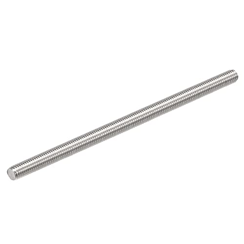 sourcing map Voll Gewindestange M10 x 200mm 304 Edelstahl Rechtsgewinde von sourcing map