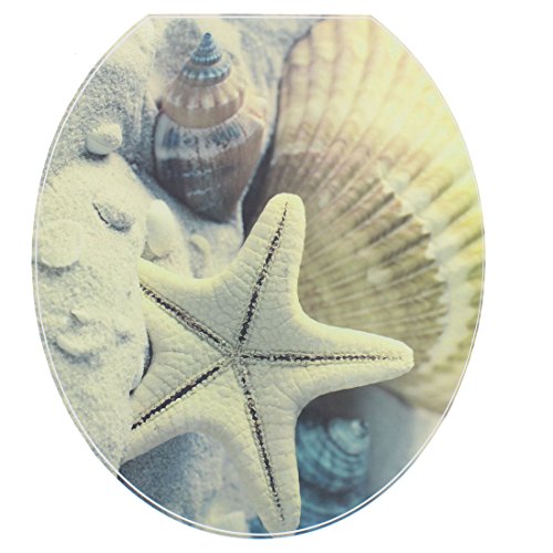 sourcing map WC Aufkleber Toilettensitz Badezimmer PVC Starfish Pattern Abnehmbare Wasserresistenz WCckel Aufkleber sourcing map WC Aufkleber Toilettensitz Badezimmer PVC Starfish Pattern Abnehmbare Wasserresistenz WCckel Aufkleber von uxcell