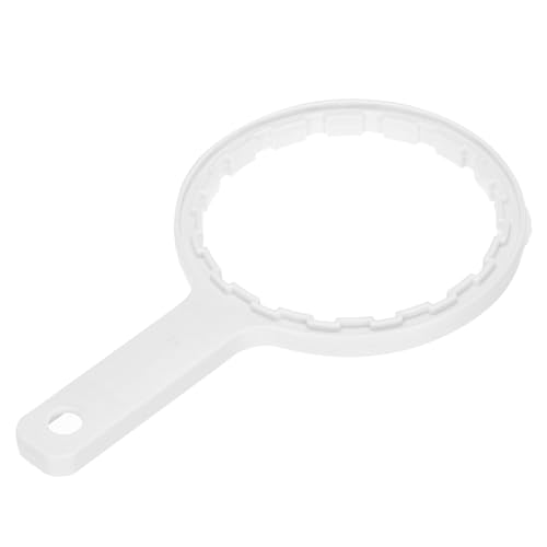 sourcing map Wasserfilter Gehäuse Gabelschlüssel für 3013 Wasserfilter Plastik Schlüssel Weiß von sourcing map