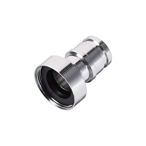 sourcing map Wasserhahn Zapfhahn M22 UNF Schnellverbinder Innengewinde Sockel Adapter Beschlag Schlauchleitung für Waschmaschine Geschirrspüler Messing von sourcing map
