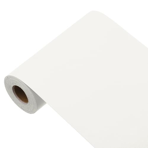 sourcing map Weiße Tapete, zum Abziehen und Aufkleben, weißes Kontaktpapier, einfarbig, Vinyl, selbstklebend, dekorativ für Wandverkleidung, 998,2 x 15 cm sourcing map Weiße Tapete, zum Abziehen und Aufkleben, weißes Kontaktpapier, einfarbig, Vinyl, selbstklebend, dekorativ für Wandverkleidung, 998,2 x 15 cm von sourcing map