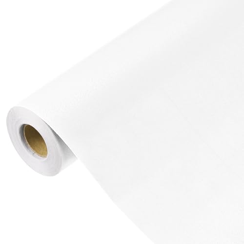 sourcing map Weiße Tapete, zum Abziehen und Aufkleben, weißes Kontaktpapier, einfarbig, Vinyl, selbstklebende Wandtapete, dekorativ für Wandverkleidung, 1000 x 40 cm sourcing map Weiße Tapete, zum Abziehen und Aufkleben, weißes Kontaktpapier, einfarbig, Vinyl, selbstklebende Wandtapete, dekorativ für Wandverkleidung, 1000 x 40 cm von sourcing map