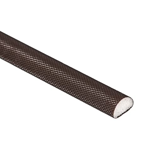 sourcing map Wetter Abisolieren Dichtung Streifen 9mm x 6mm x 6.5 Meter Lang Selbstklebende Rückseite Versiegelt Schaumstoff Dichtung Streifen Tür Wetter Abisolieren für Türen/Fenster Braun von sourcing map