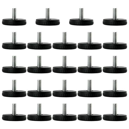 sourcing map möbelfüße verstellbar 24 Stk. Nivellierfüße M8 x 18 x 40mm Leveler Einstellbar für Sofa Tisch Bein von sourcing map
