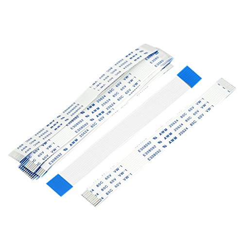 sourcing map A Typ 10 Stücke Ersatzteile 1.0mm Hebung 10-polig FPC FFC Flexibel Flachband Kabel Draht 100mm sourcing map A Typ 10 Stücke Ersatzteile 1.0mm Hebung 10-polig FPC FFC Flexibel Flachband Kabel Draht 100mm von uxcell