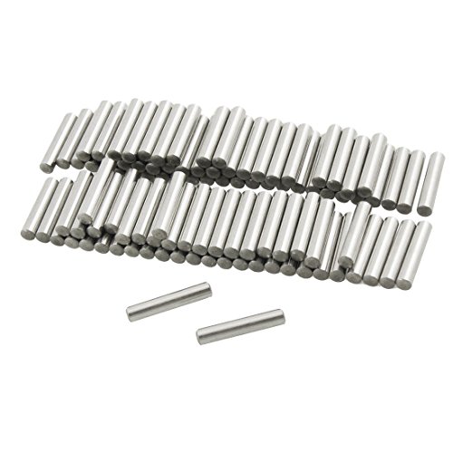 sourcing map 100 Stück Passstift 2.9mm x 15.8mm Edelstahl Zylinderstift Bolzen Dowel Pins von uxcell