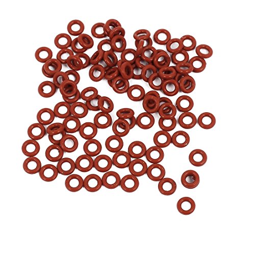 sourcing map 100 Stück 4mm x 1mm Gummi Nitrilkautschuk O Ring NBR Dichtung Dichtungsringe de sourcing map 100 Stück 4mm x 1mm Gummi Nitrilkautschuk O Ring NBR Dichtung Dichtungsringe de von uxcell